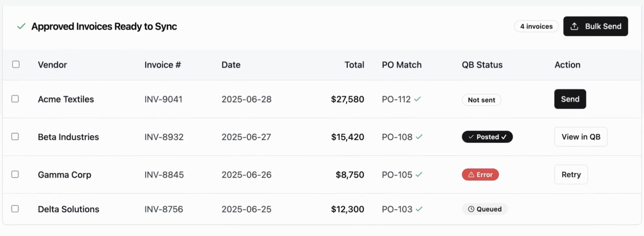 QuickBooks Integration & Sync